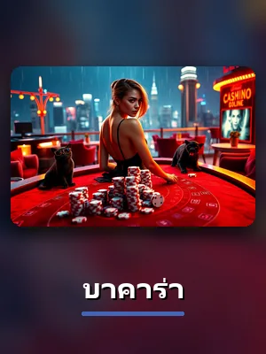 โต๊ะบาคาร่า คาสิโนสดของ KUBET